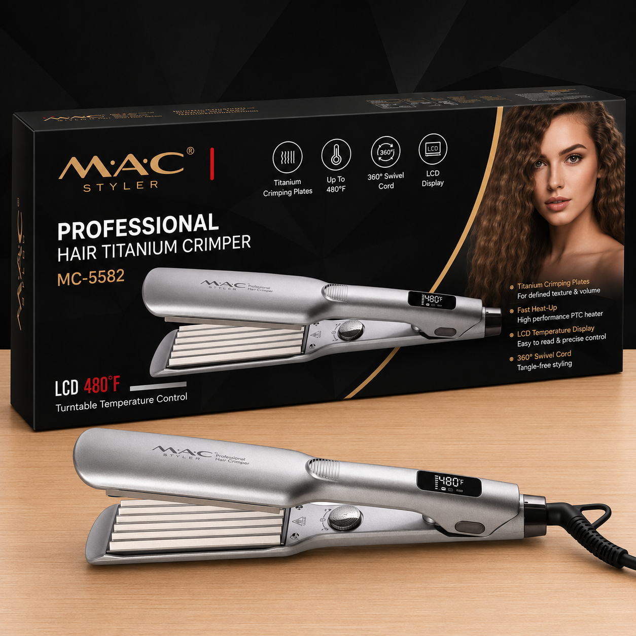 ChatGPT Image Jul 18, 2026, 02_15_08 PM MAC Styler MC-5582 Professional Titanium Hair Crimper - Image 1